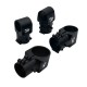 RJX 1pcs Alum 25 to 25mm / 30 to 30mm / 30 to 25mm / 30 to 40mm Tee Joint  Landing Gear Connector Adapter for RC Plant UAV Drone