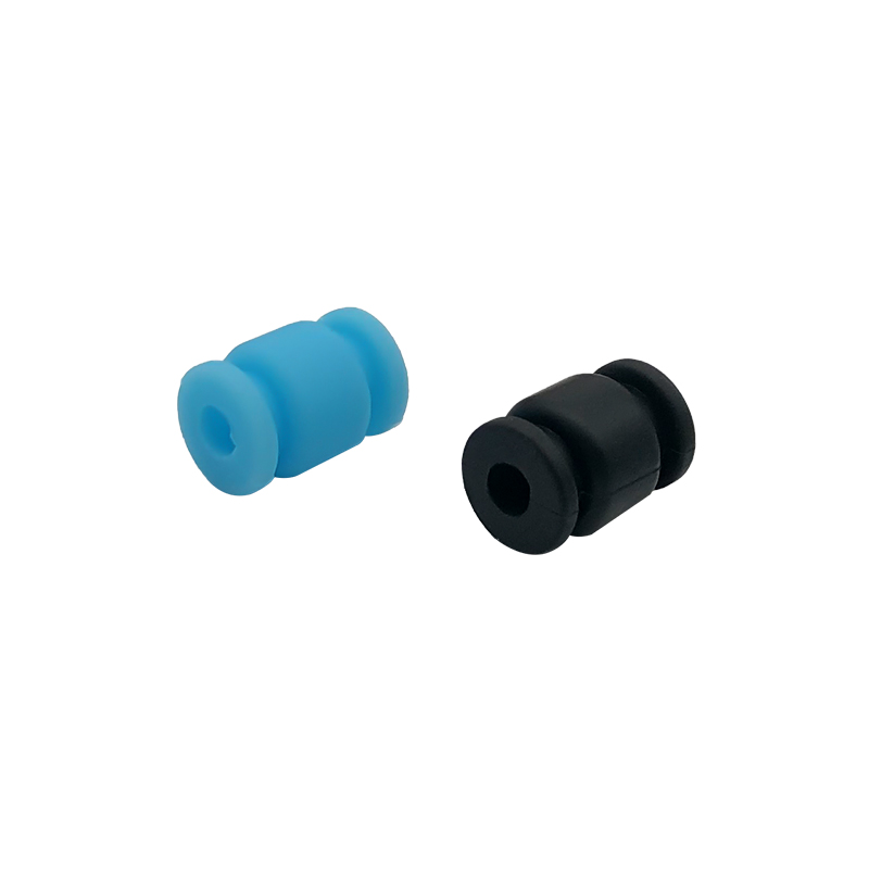 RJX 100pcs 13x9x3.5mm Damping Balls AV Shock Absorber Ball Damper Anti-Vibration Ball