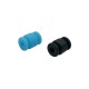 RJX 100pcs 13x9x3.5mm Damping Balls AV Shock Absorber Ball Damper Anti-Vibration Ball