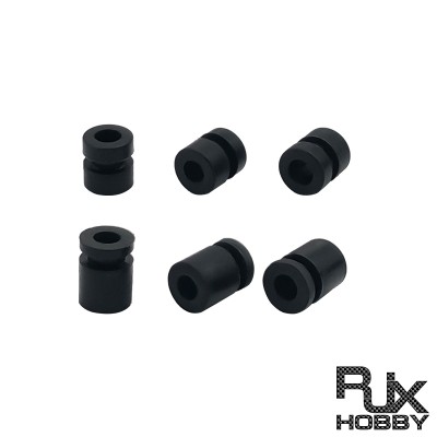 RJX 100pcs 8x6x3mm / 6.6x6x3mm / 4.5x6x3mm / 3.8x4.8x3mm / 3.5x6x3mm Damping Balls AV Shock Absorber Ball Damper Anti-Vibration Ball