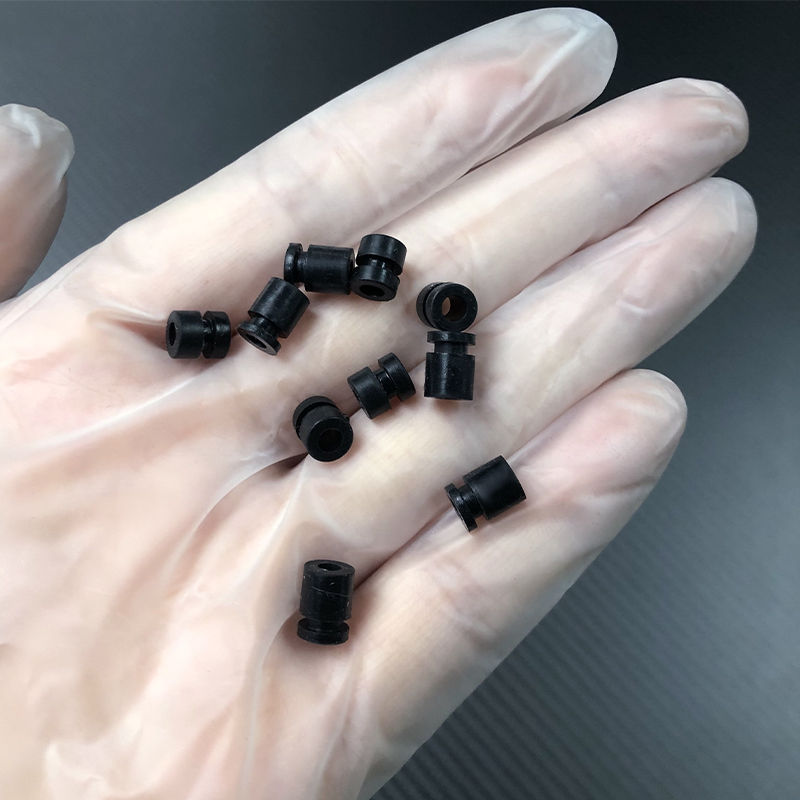 RJX 100pcs 8x6x3mm / 6.6x6x3mm / 4.5x6x3mm / 3.8x4.8x3mm / 3.5x6x3mm Damping Balls AV Shock Absorber Ball Damper Anti-Vibration Ball
