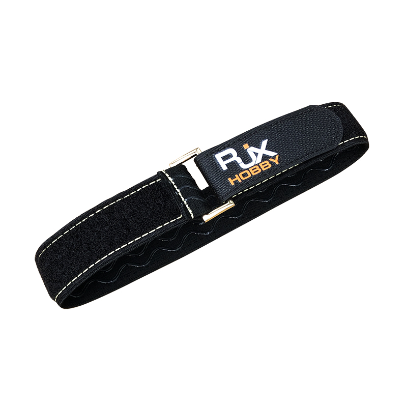 RJX 2pcs 30mm Width Kevlar Stitched Non-Slip Silicone Battery Straps(Length: 300 / 400 / 500 / 600 / 700 / 800 / 1000mm)