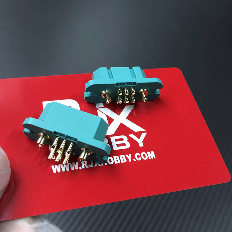 RJXHOBBY 1Pairs 9+2 Connector Turbine Engine Plug Quick Release Solder Socket JX-9 Female Male Adapter 