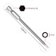 RJX 100mm 1.5 2.0 2.5 3.0 4.0 5.0 6.0 8.0 10 12mm Hex Key Allen Screwdriver Bits Magnetic 1/4 6.35mm Quick Change Impact Driver