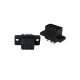 RJXHOBBY 2Pairs MPX6 6Pin Steering Gear Quick Release Connector Multi Wire Servo Extension Plug Male Female 