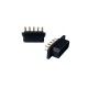 RJXHOBBY 2Pairs MPX10 10Pin Steering Gear Quick Release Connector Multi Wire Servo Extension Plug Male Female 