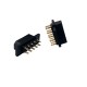 RJXHOBBY 2Pairs MPX10 10Pin Steering Gear Quick Release Connector Multi Wire Servo Extension Plug Male Female 