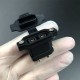 RJXHOBBY 5pcs Amass XT90E-F Brass Gold Plated Female Connector with Dust-proof Cover PVC Plug Protective Sleeve Cap 