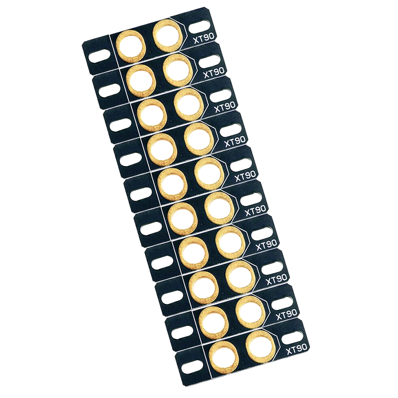 RJX 10pcs PCB Welding Board XT30 XT60 XT90 Plug Panel Mount Fixed Bracket RC FPV Drone Connector Soldering Plate Base