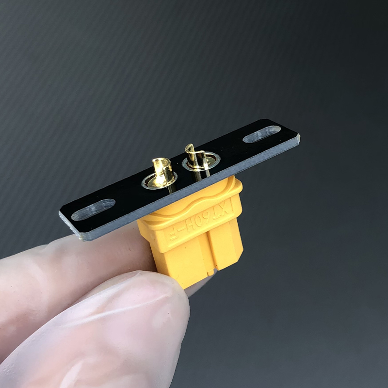 RJX 10pcs PCB Welding Board XT30 XT60 XT90 Plug Panel Mount Fixed Bracket RC FPV Drone Connector Soldering Plate Base