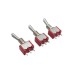 RJXHOBBY 2pcs Switch 3 Positions Reset Radiomaster OpenTX T16 T18 TX16S TX18S Frsky FlySky WFLY RadioLink Futaba JR ACCS