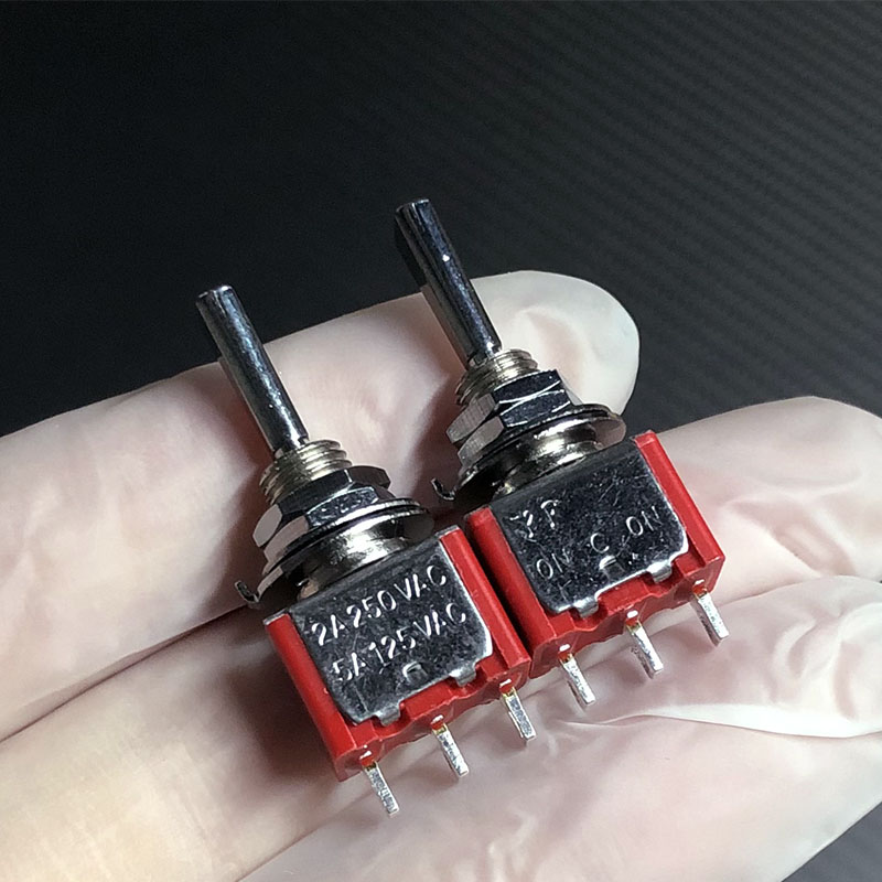 RJXHOBBY 2pcs Switch 3 Positions Reset Radiomaster OpenTX T16 T18 TX16S TX18S Frsky FlySky WFLY RadioLink Futaba JR ACCS
