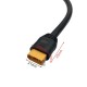 RJX 1pcs XT90H male Plug 80cm Outdoor Power Brass Gold-plated Drone Connector Cable LSD-50 with Plug Fixed Seat Mounting