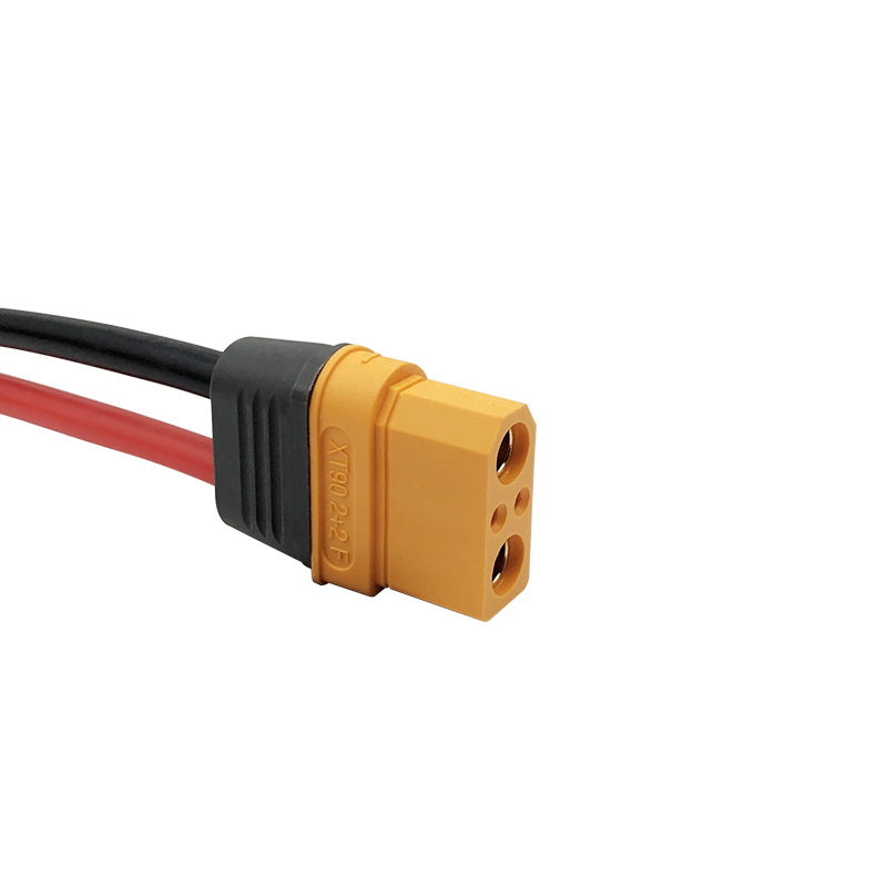 RJXHOBBY XT90I XT90(2+2) female to XT90 male 12AWG 15cm Extension Cable Wire 