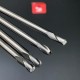 RJX 1pcs R0.5-R10  55 ° 2 Flute  tungsten steel Carbide Ball nose Cutter for Aluminum  CNC Center Machining Milling Tool