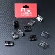 RJX 10 pcs 1/1.5/2/2.5/3/4 inch Stainless Steel Spring Hinge for RC airplane fixed wing