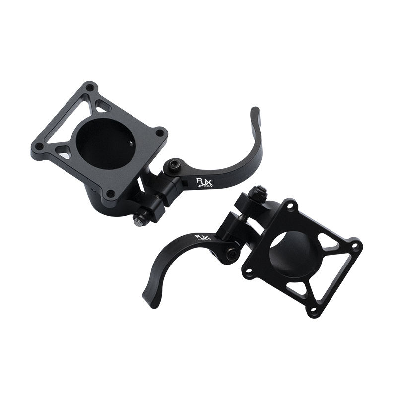 RJX 1pcs 20mm 25mm 30mm Quick Release Tripod Aluminum Tilt Fixed Seat Landing Gear Connector