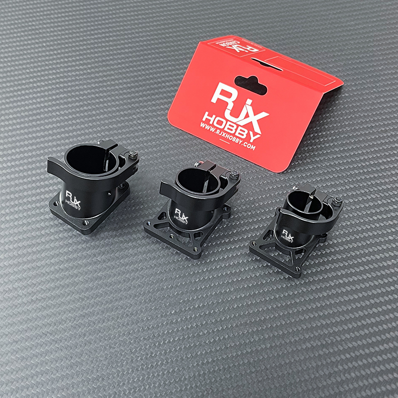 RJX 1pcs 20mm 25mm 30mm Quick Release Tripod Aluminum Tilt Fixed Seat Landing Gear Connector