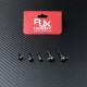 RJXHOBBY 10pcs M2 M2.5 M3 Lever Steering Linkage Tie Rod End Ball Head End with Screws and Nut for RC Airplane Boat Car Parts