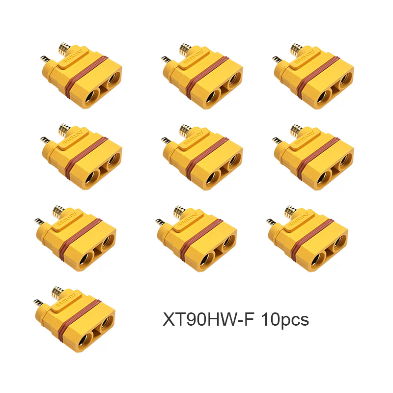 RJXHOBBY Amass XT90HW Male And Female Waterproof Gold-plated Low Resistance Male Female Battery Connector Plug
