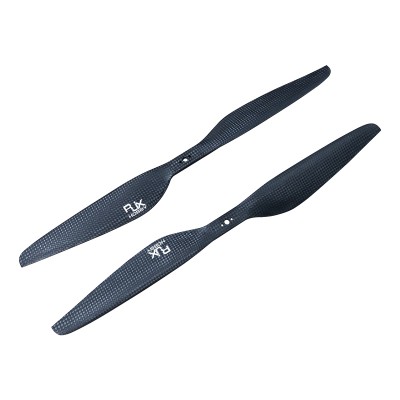 RJX 1pair 16x5.4 / 17x5.8 / 17x7.5 / 18x6.1 / 19x5.7 / 20x6 / 21x6.3 / 22x6.6 inch carbon fiber propeller for UAV