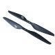 RJX 1pair 16x5.4 / 17x5.8 / 17x7.5 / 18x6.1 / 19x5.7 / 20x6 / 21x6.3 / 22x6.6 inch carbon fiber propeller for UAV