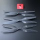 RJX 1pair 16x5.4 / 17x5.8 / 17x7.5 / 18x6.1 / 19x5.7 / 20x6 / 21x6.3 / 22x6.6 inch carbon fiber propeller for UAV