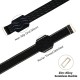 RJX 2pcs 40mm Width Kevlar Stitched Non-Slip Silicone Battery Straps(Length: 400 / 500 / 600 / 700 / 800 / 1000mm)