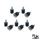 RJX 10pcs Vibration Isolator Shock Absorber Rubber Shock Mounts 