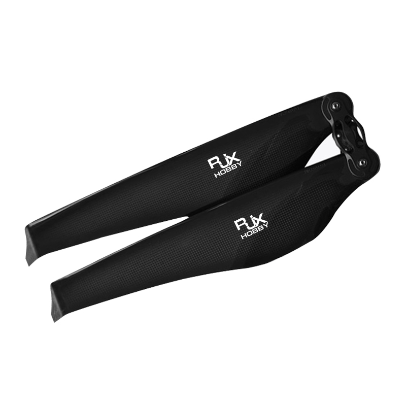 RJXHOBBY1Pair15.2x5/16.2x5.3/18.2x5.9/20.2x6.6/22.2x7.2/24.2x7.9inch carbon fiber folding propeller for multi-rotor UAV