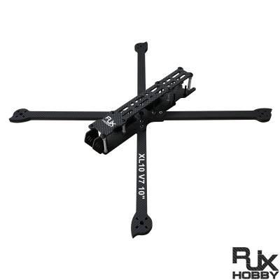 RJX XL10 V7 10inch 420mm Carbon Fiber Plain matte Frame Kit for RC FPV Racing Drone