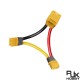 RJXHOBBY 1pcs 10CM 10AWG Silicone Cabel XT60 XT90 Female Male Plug Cable