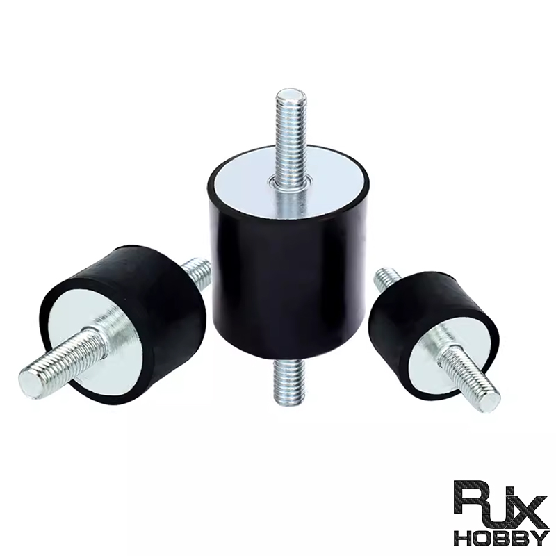 RJXHOBBY 10pcs M3 M4 M5 M6 Car Anti Vibration Rubber Isolator Damper Rubber Bobbin Mount Shock Absorb Mounts