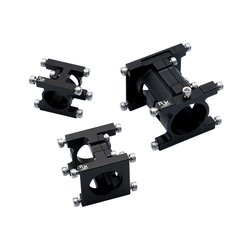RJXHOBBY 1pcs 16/20/25mm Pipe Clip Tubing Clamp Fastener Carbon Tube Fixed Joint for RC Plant Agriculture UAV Drone