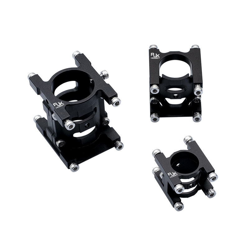 RJXHOBBY 1pcs 16/20/25mm Pipe Clip Tubing Clamp Fastener Carbon Tube Fixed Joint for RC Plant Agriculture UAV Drone