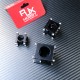RJXHOBBY 1pcs 16/20/25mm Pipe Clip Tubing Clamp Fastener Carbon Tube Fixed Joint for RC Plant Agriculture UAV Drone