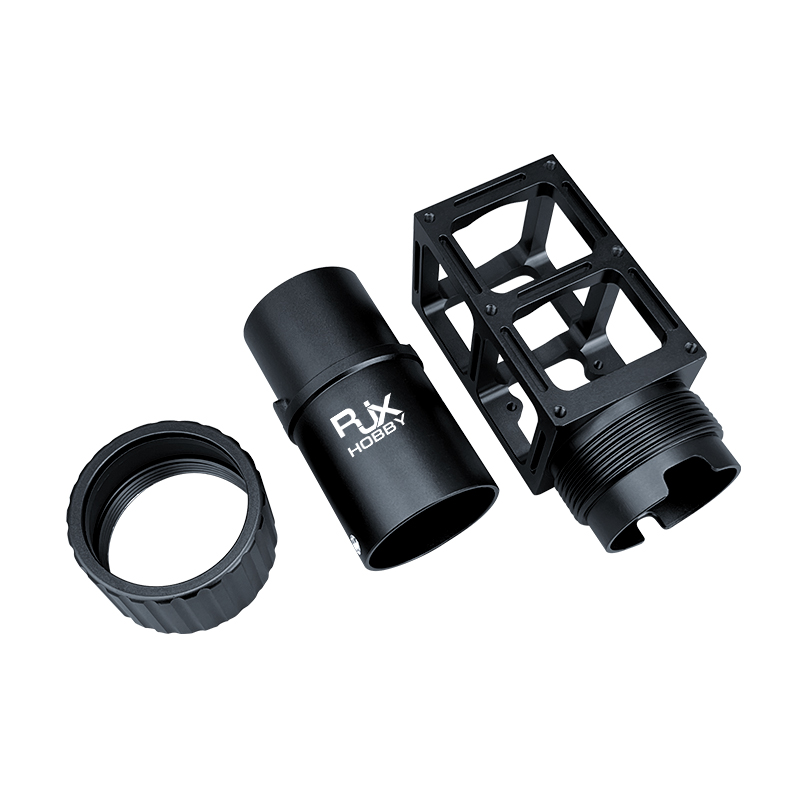 RJX 1pcs 50mm Quick Release Folding Arm Pipe Clamp for Plant Agriculture UAV Drone