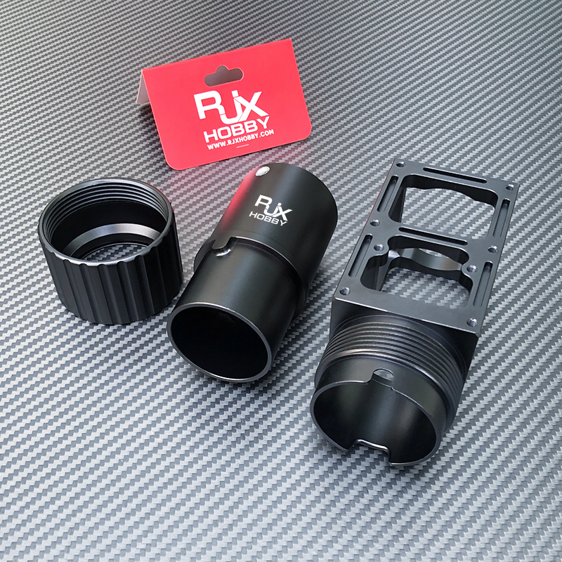 RJX 1pcs 50mm Quick Release Folding Arm Pipe Clamp for Plant Agriculture UAV Drone