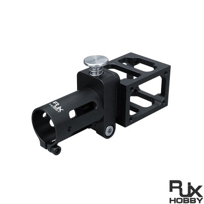 RJX 1pcs 20mm Aluminum alloy folding side arm pipe joint for plant protection uav RC helicopter spareparts