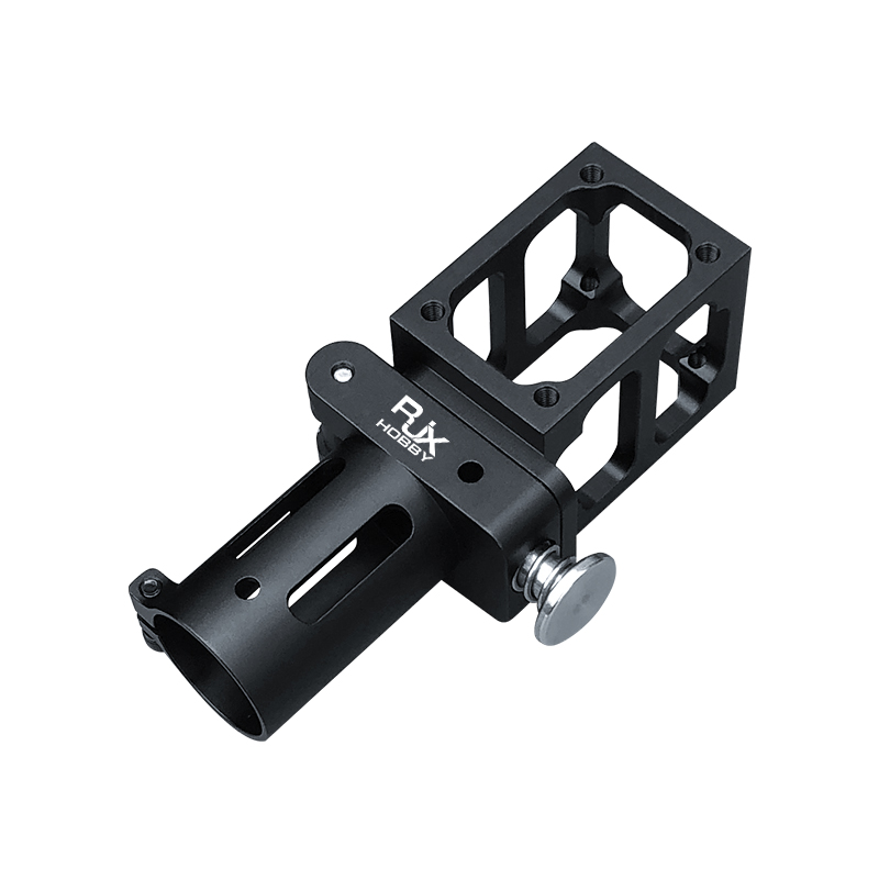 RJX 1pcs 20mm Aluminum alloy folding side arm pipe joint for plant protection uav RC helicopter spareparts