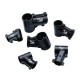 RJX 1pcs 16mm / 20mm / 20 to 25mm / 20 to 30mm /25mm / 25 to 30mm / 30mm / 40mm Tee Joint Landing Gear Connector for RC Plant UAV Drone
