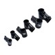 RJX 1pcs 16mm / 20mm / 20 to 25mm / 20 to 30mm /25mm / 25 to 30mm / 30mm / 40mm Tee Joint Landing Gear Connector for RC Plant UAV Drone