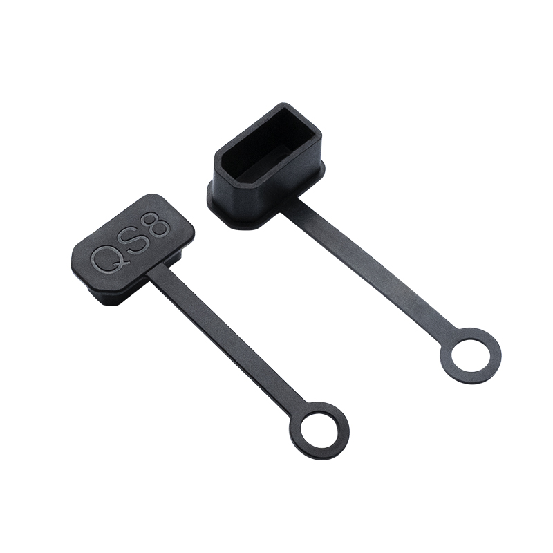 RJX 5pairs QS8 Male Female Plug Waterproof Cap Power Electric Connector Dustproof Cover Protective Shell Housing