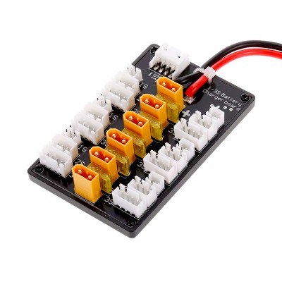 RJX 1pcs LiPo Battery Parallel Balance Charger Board 1-3S with XT60 head interface conversion line 