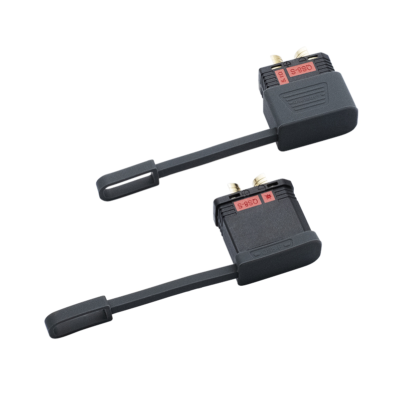 RJX 5pairs QS8 Male Female Plug Waterproof Cap Power Electric Connector Dustproof Cover Protective Shell Housing