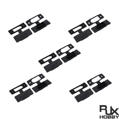 RJX 10pcs XT90E-M Male Head Dustproof Cover PVC Protective Sleeve Dust Cap Can Fix XT90 Dust Back Cover