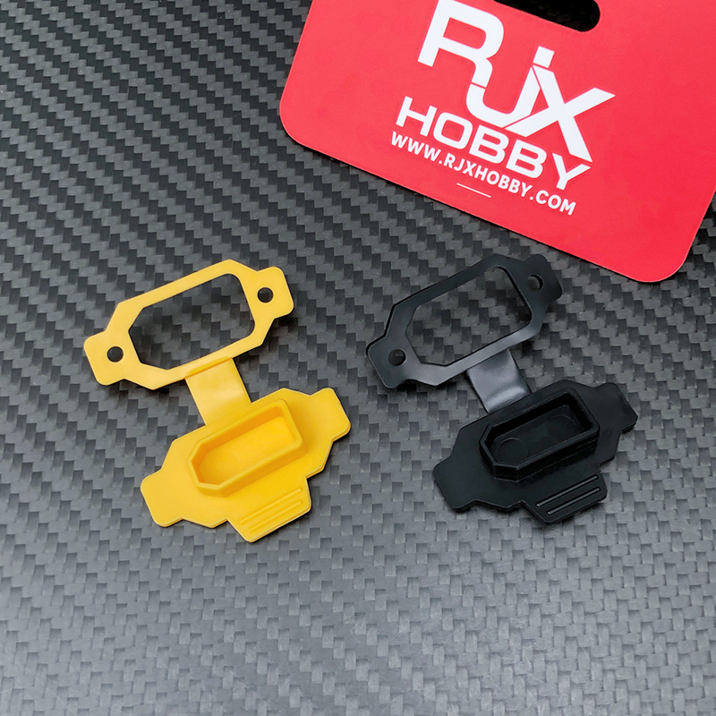RJX 10pcs XT90E-F Female Head Dustproof Cover PVC Protective Sleeve Dust Cap Can Fix XT90 Dust Back Cover