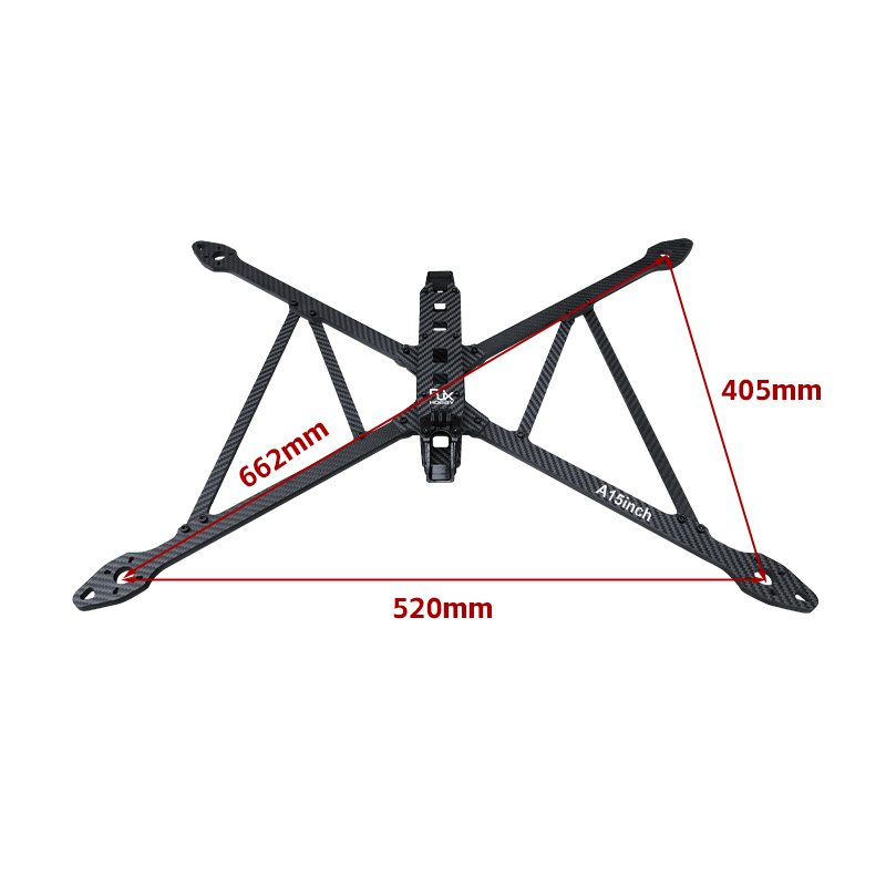 RJX A15 Inch Large Size Long Endurance X-class Frame Kit for RC FPV Racing Drone