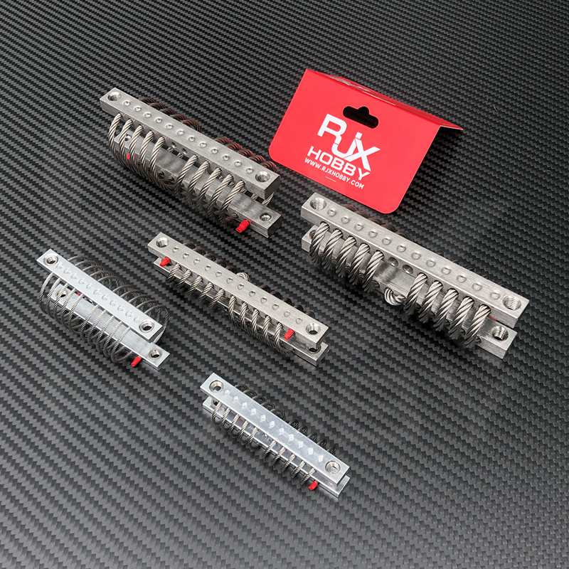 RJX 4pcs M6 Steel Wire Rope Isolator Anti-vibration Shock Gimbal Dampener for UAV