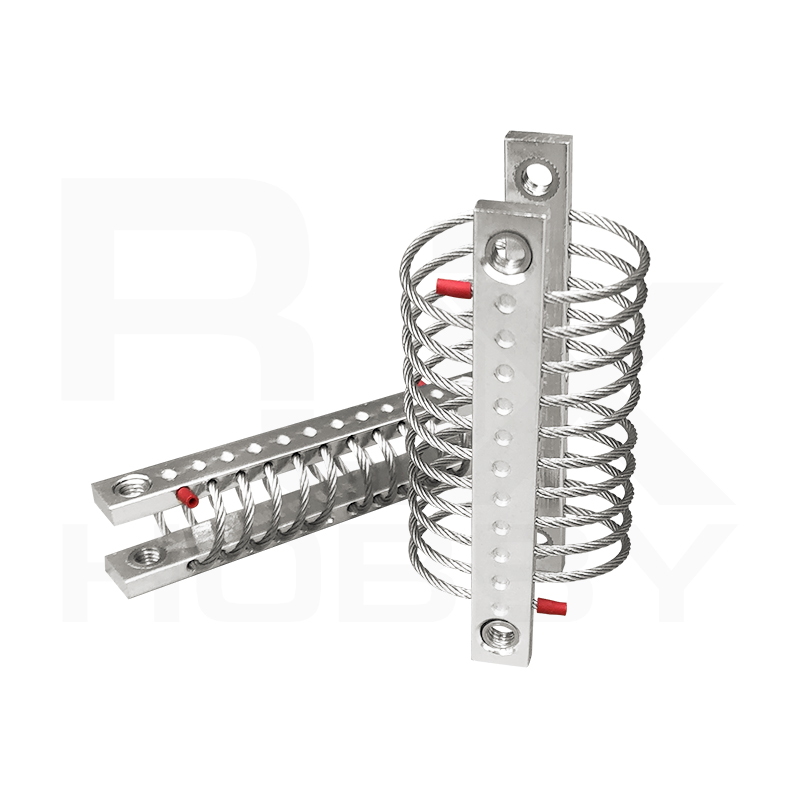 RJX 4pcs M5 Steel Wire Rope Isolator Anti-vibration Shock Gimbal Dampener for UAV